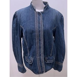 Vintage Gap Women's Denim Button Down Jean Jacket